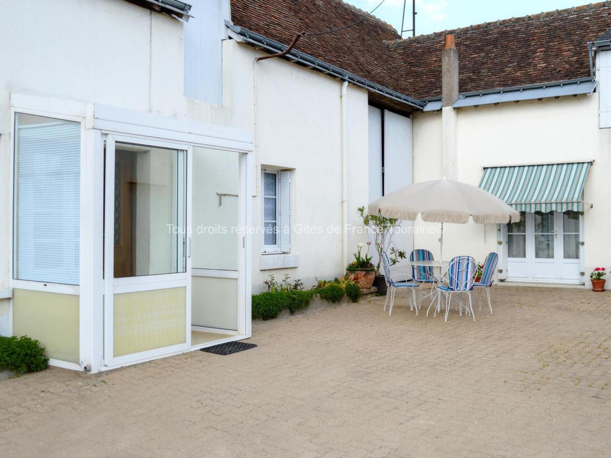 Gite Charmant Pres De Tours Et Amboise Avec Wi-Fi, Cour Privative, Garage A Velos, Accepte Animaux - Fr-1-381-503 Vernou-sur-Brenne Exterior photo