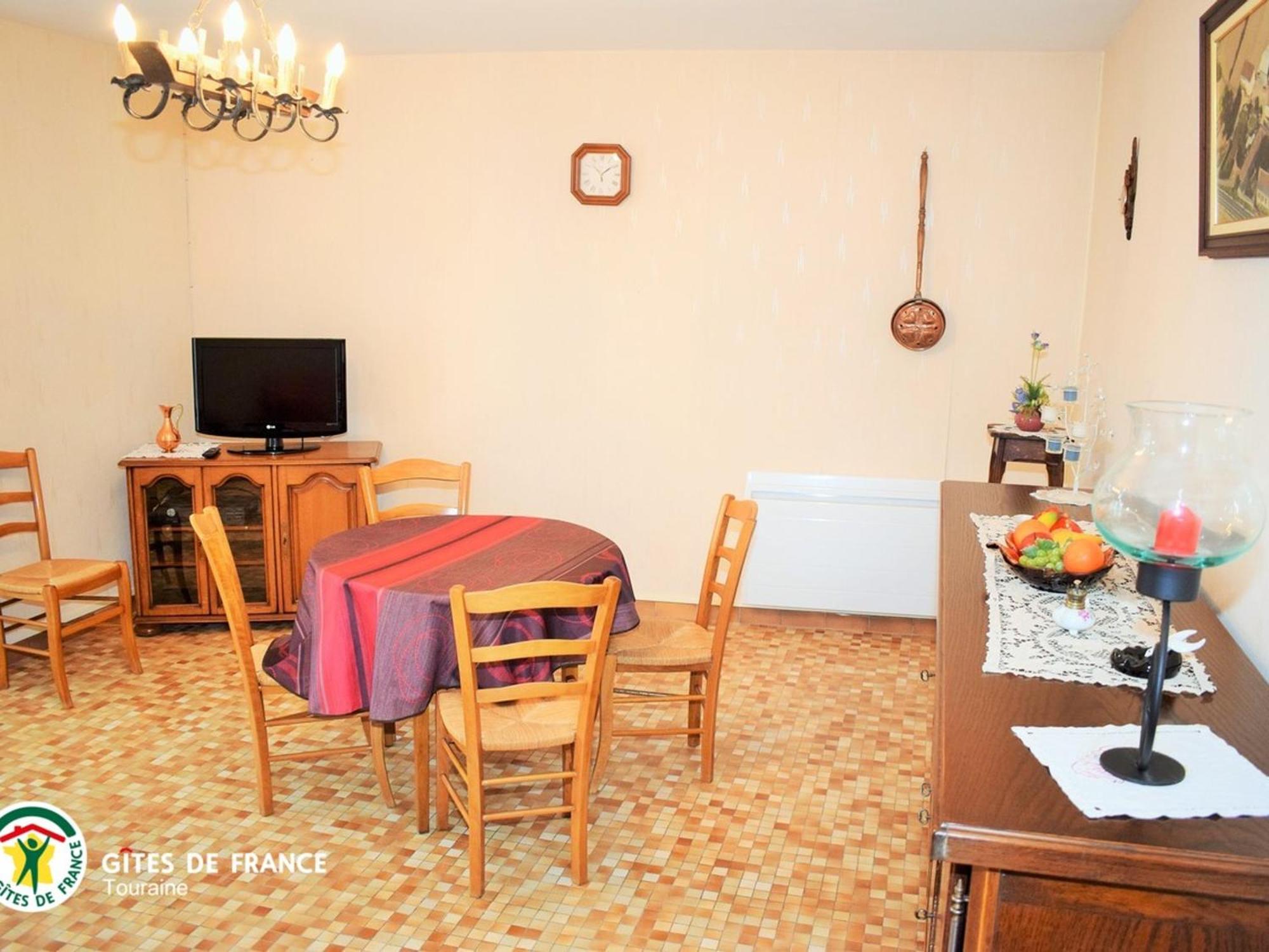 Gite Charmant Pres De Tours Et Amboise Avec Wi-Fi, Cour Privative, Garage A Velos, Accepte Animaux - Fr-1-381-503 Vernou-sur-Brenne Exterior photo